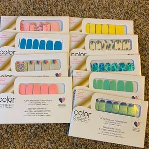 Color street nail strips